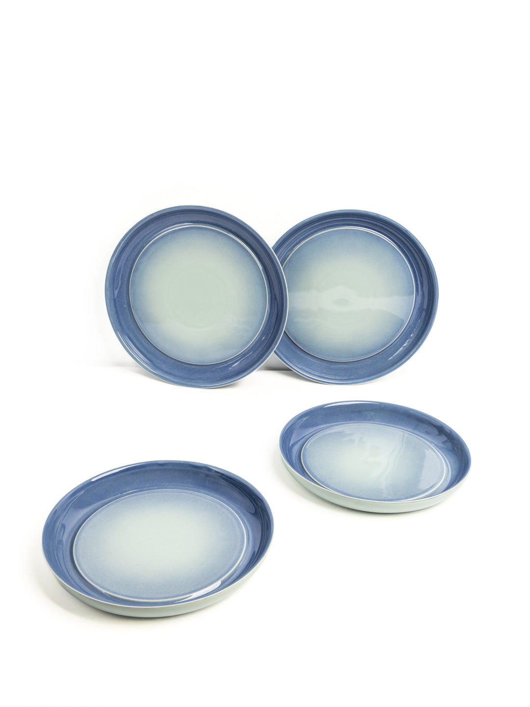 Lotus Blue Dinner Set