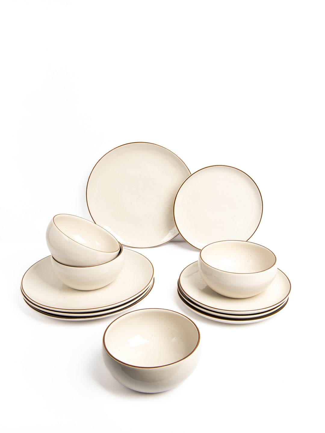 Mandala Ivory Dinner Set