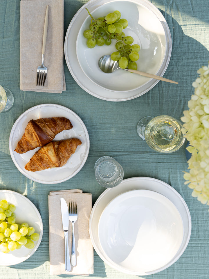 Fontana White Dinner Set