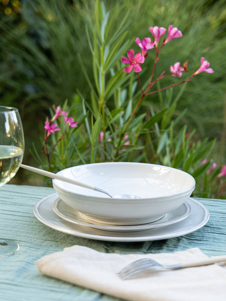 Fontana White Dinner Set