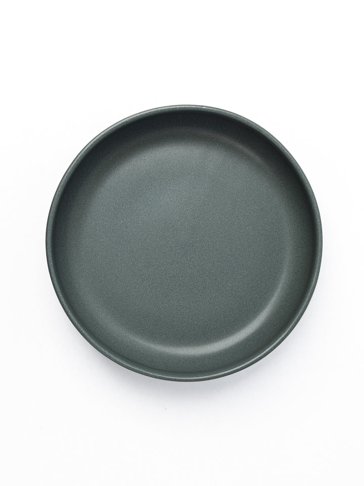 Evora Dark Green Pasta Plate