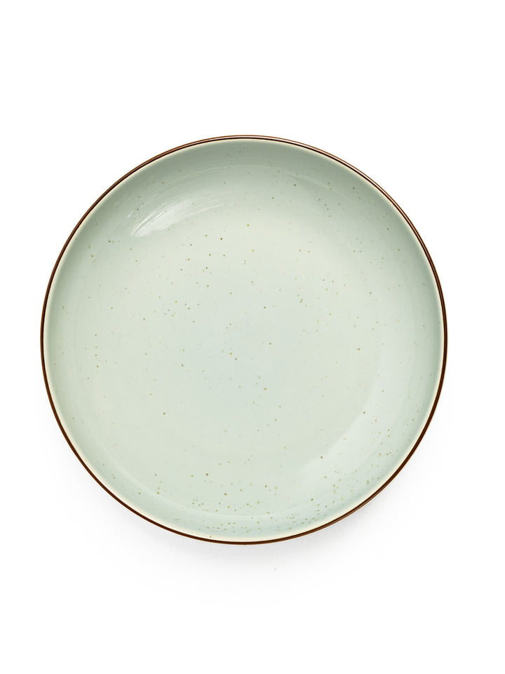 Mandala Light Green Pasta Plate